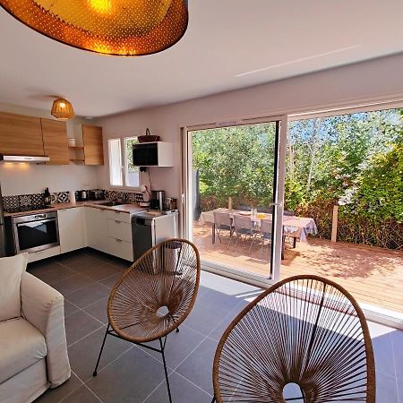 Villa Vias Plage Bagian luar foto